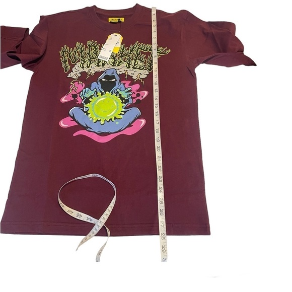 Market T-Shirt Long Sleeves Small The Alchemist Burgundy - Picture 9 of 10